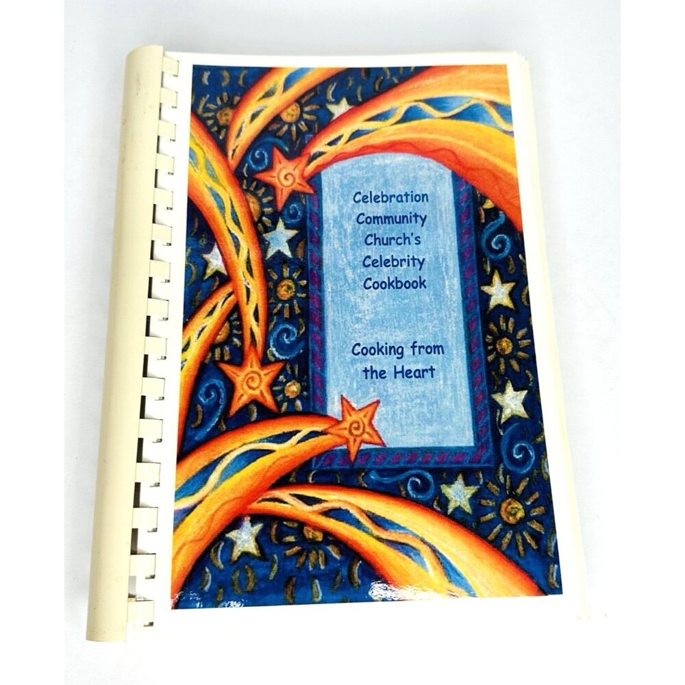 Celebration Community Church Celebrity Cookbook Fort Worth Texas Softcover 246pg